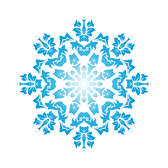 Image showing Circle Snowflake