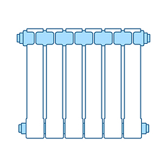 Image showing Icon Of Radiator