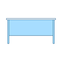 Image showing Office Table Icon