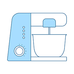 Image showing Kitchen Food Processor Icon