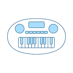 Image showing Synthesizer Toy Icon