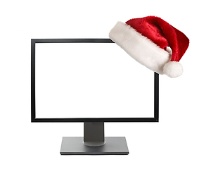 Image showing Cristmas online shopping concept