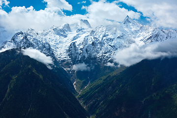 Image showing Himalayas - Kinnaur Kailash range