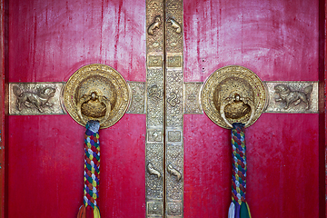 Image showing Gates of Ki monastry