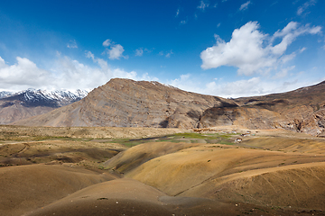 Image showing Village in Himalayas