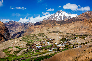 Image showing Village in Himalayas