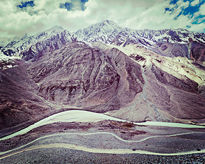 Image showing View of Himalayas, India