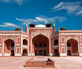 Image showing Humayun's Tomb, Delhi, India