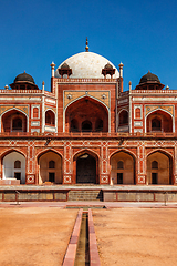 Image showing Humayun's Tomb in Delhi, India