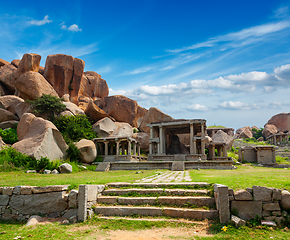 Image showing Ruins in Hampi