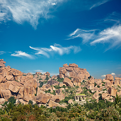 Image showing Ruins in Hampi