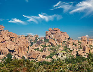 Image showing Ruins in Hampi