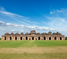 Image showing Ancient ruins of Elephant Stables