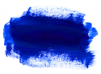 Image showing Blue hand drawn texture on white background