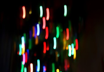 Image showing Abstract bright motion background with blurred lights 