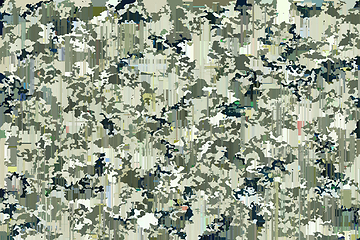 Image showing Abstract camouflage background