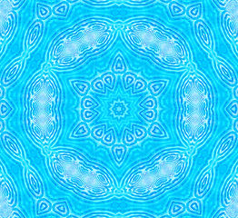 Image showing Background with abstract blue ripples pattern