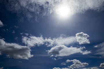 Image showing beautiful blue sky