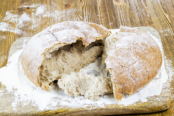 Image showing pulp broken bread