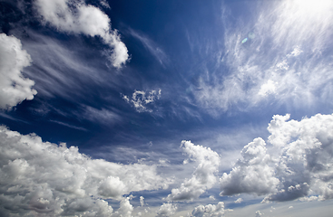 Image showing beautiful blue sky