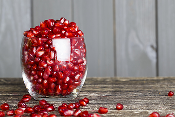 Image showing ripe pomegranate