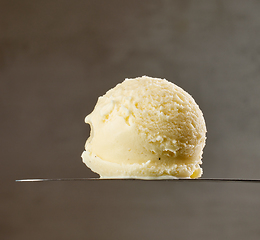 Image showing vanilla ice cream