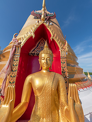 Image showing Buddha image at Wat Hong Thong, Chachoengsao, Thailand