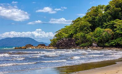 Image showing Beautiful paradise beach, Madagascar