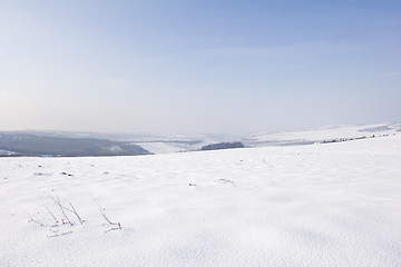 Image showing desolate winter landscape