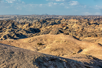 Image showing Incredible Namibia landscape like moonscape, Africa