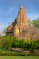 Image showing Lakshmana and Matangeshwar temples, Khajuraho