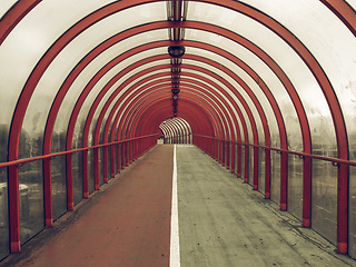 Image showing Vintage looking Tunnel