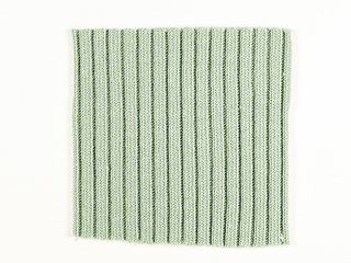 Image showing Vintage looking Green fabric sample