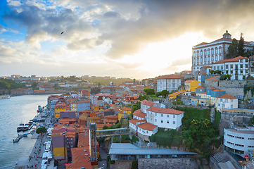 Image showing Old Town of Porto Portugal