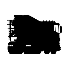 Image showing Truck Silhouette