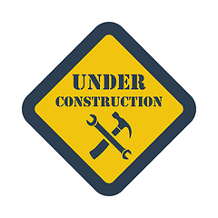 Image showing Icon Of Under Construction