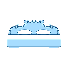 Image showing King-size Bed Icon