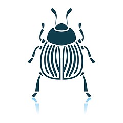 Image showing Colorado Beetle Icon