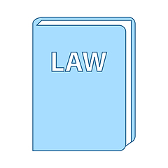 Image showing Law Book Icon