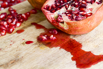 Image showing ripe pomegranate