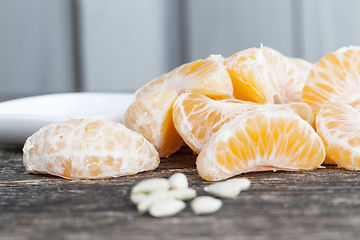 Image showing slices of tangerine