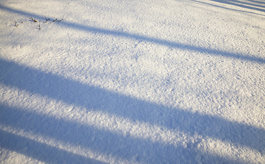 Image showing white snow