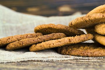 Image showing Real Round oatmeal cookies