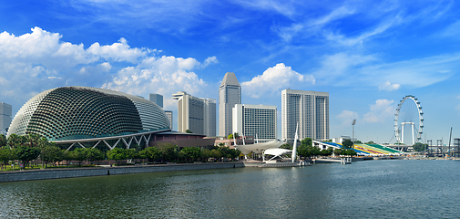 Image showing Singapore skyline