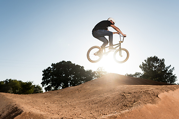 Image showing BMX Bike Stunt Table Top