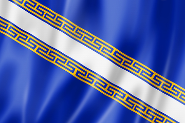 Image showing Champagne-Ardenne Region flag, France