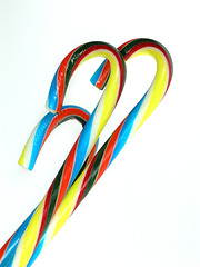 Image showing Candy Canes