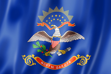 Image showing North Dakota flag, USA