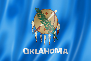 Image showing Oklahoma flag, USA