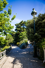 Image showing Buttes-Chaumont Park, Paris